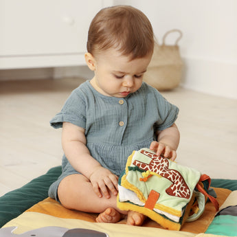 Soft Activity Book 2-in-1 - Jungle