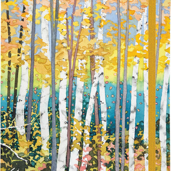 Aspen Forest Journal (Deluxe binding with gold gilded pages)