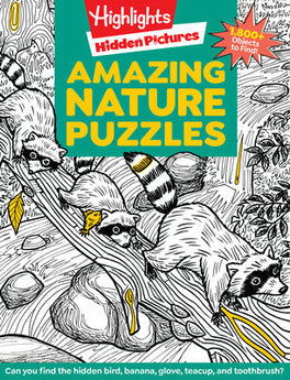 Amazing Nature Puzzles: Explore & Discover with Over 100 Fun Hidden Pictures Nature Puzzles, Celebrate the Wonders of Nature with a Nature Activity Book for Kids