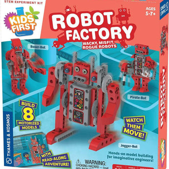 Kids First Robot Factory: Wacky, Misfit, Rogue Robots