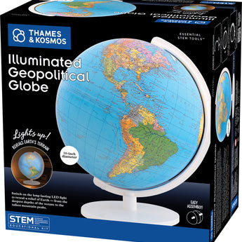 The Thames & Kosmos Illuminated Geopolitical Globe