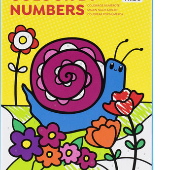 Color By Numbers - Rainbow Garden