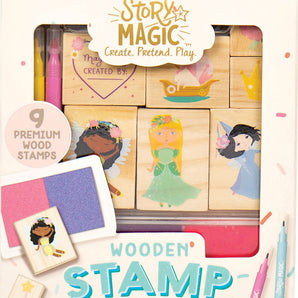 Mini Wooden Stamp Set