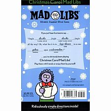 Christmas Carol Mad Libs