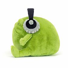 Ricky Rain Frog with Headphones