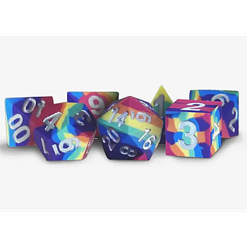 Rainbow Silicone Dice