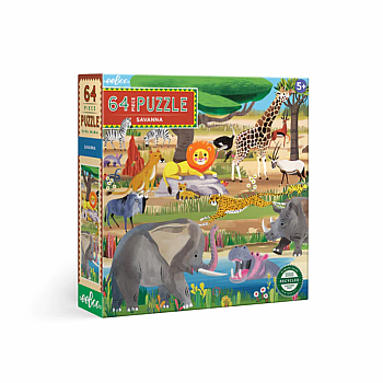 Savanna Puzzle 64