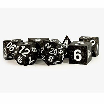 Gold Scatter Silicone Dice