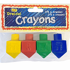 Dreidel Crayons