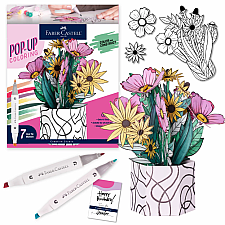 Pop-up Coloring Wildflowers