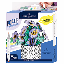 Pop-up Coloring Pansy