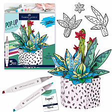 Pop-up Coloring Succulent