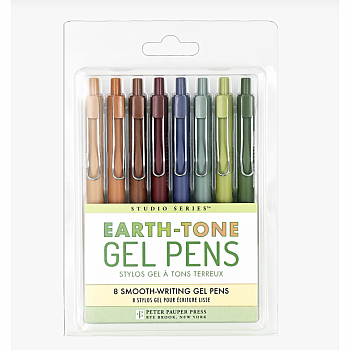 Earth-Tone Gel Pens