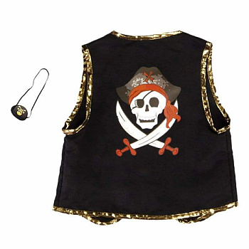 Pirate Vest with Eye Patch