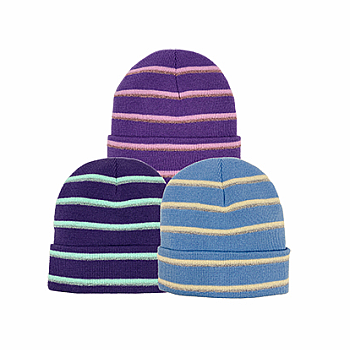 Starlight Striped Kids Hat