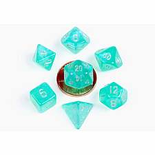 Mini Stardust Turquoise Dice