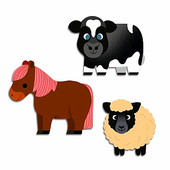 Farm Animal Baby Stickers