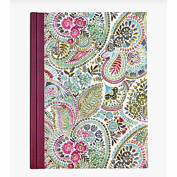 Watercolor Paisley Journal