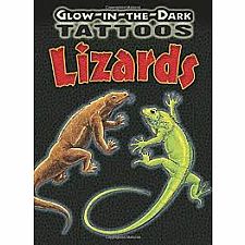 Glowing Lizard Tattoos