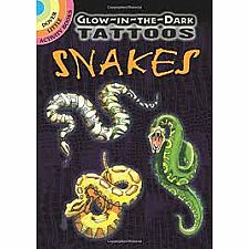 Glowing Snakes Tattoos