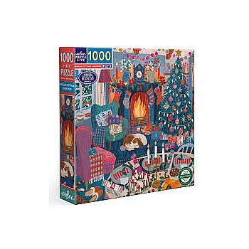 English Cottage Christmas - 1000 Pieces