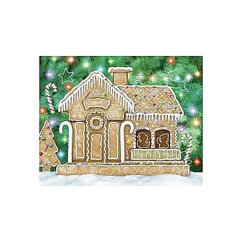 Gingerbread House Sticker Advent Calendar