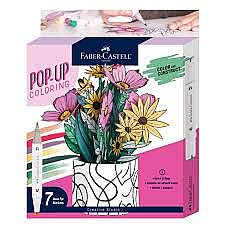 Pop-up Coloring Wildflowers