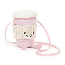 Pink Coffee-to-go Bag