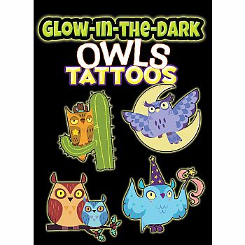 Glowing Owl Tattoos